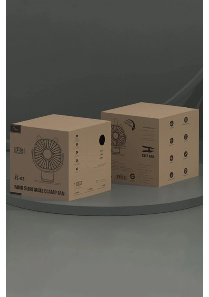 JS03 Masaüstü Soğutma Fanı - Beyaz fiyatları