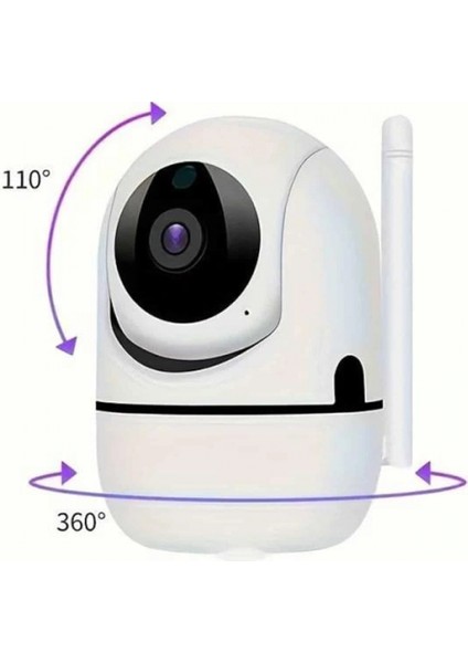 - Baby Kamera Kablosuz 720P Beyaz 360 Derece Wifi Kamera Full Hd 1080P indirimleri