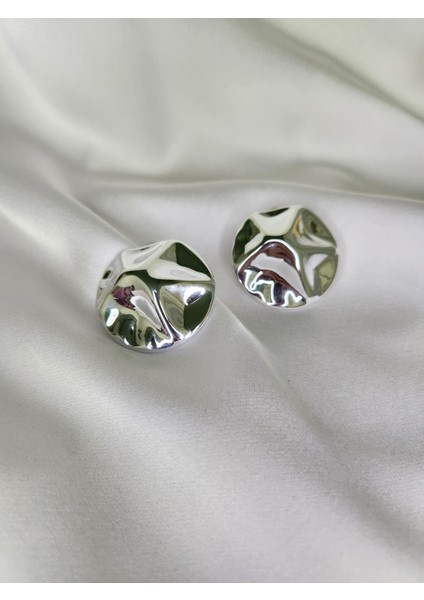 - Dalga Dokulu Yuvarlak Çelik Küpe fırsatları