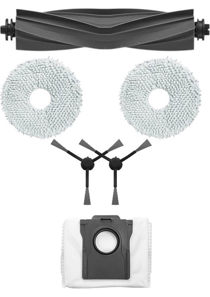 Dreame L10S Pro Ultra Head (RLL82CE) Robot Süpürge Uyumlu 6'lı Yedek Parça Seti
