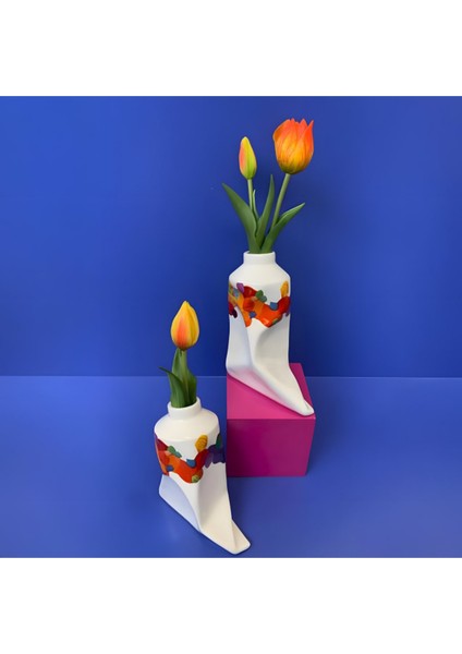 Küçük Vazo - Art Floral Palette modelleri