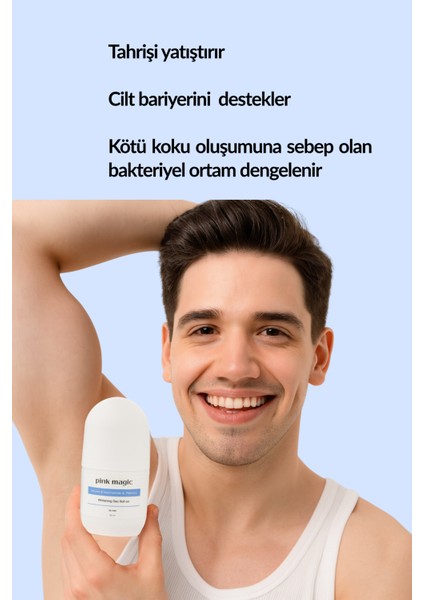 Ter Önleyici & Beyazlatıcı Erkek Deo Roll-On modelleri