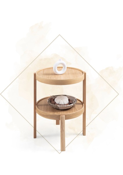 Milan Yuvarlak Yan Sehpa modelleri