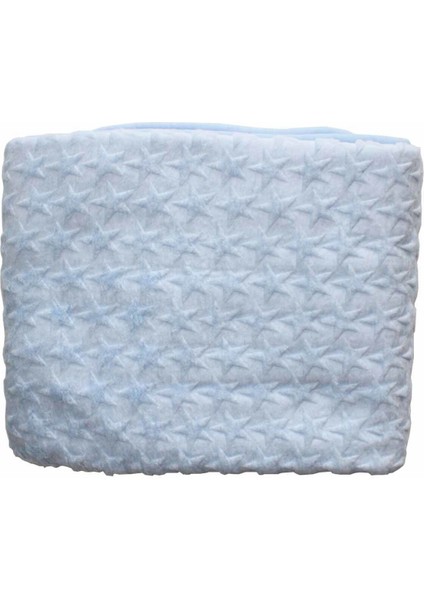 Renkli Kabartmalı Kalın Peluş Battaniye 100X120 cm fırsatları