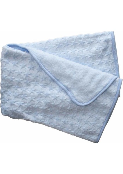 Renkli Kabartmalı Kalın Peluş Battaniye 100X120 cm indirimleri