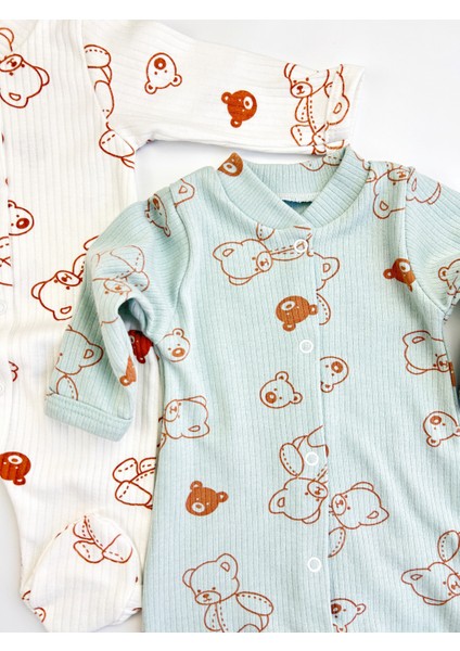 2'li Desenli Tulum&hastane Çıkışı Yenidoğan Baskılı Tulum modelleri