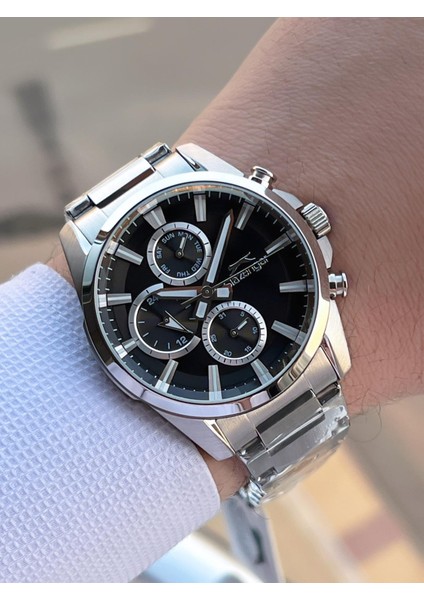 Italyan Tasarım Bileklik Hediyeli 2 Yıl Garantili 10 Atm Çelik Erkek Kol Saat ESL.Y2522.6 modelleri