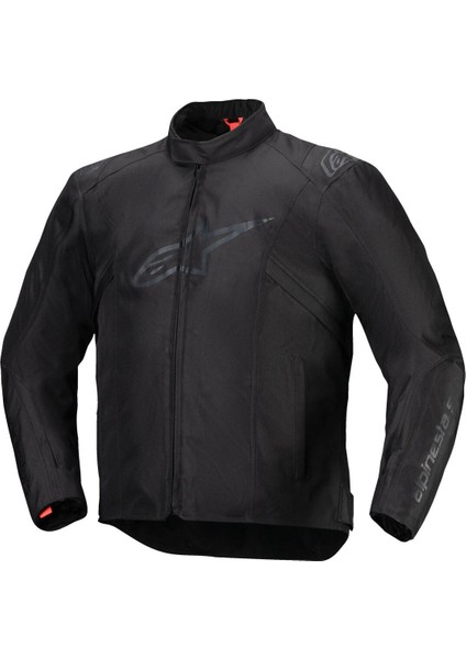 T-Sps V2 Wp Korumalı Motosiklet Montu Siyah Siyah