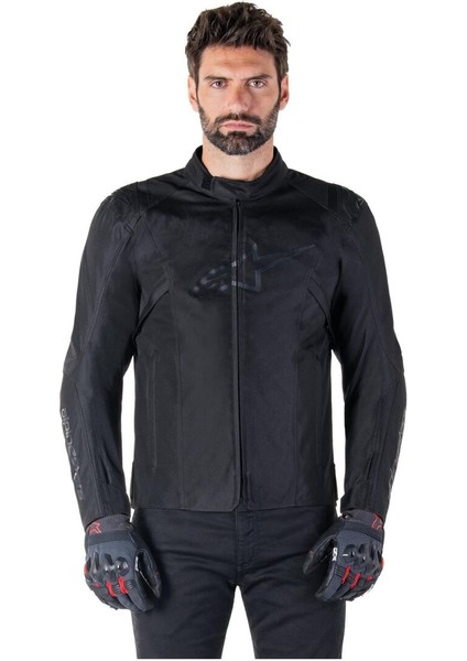 T-Sps V2 Wp Korumalı Motosiklet Montu Siyah Siyah modelleri