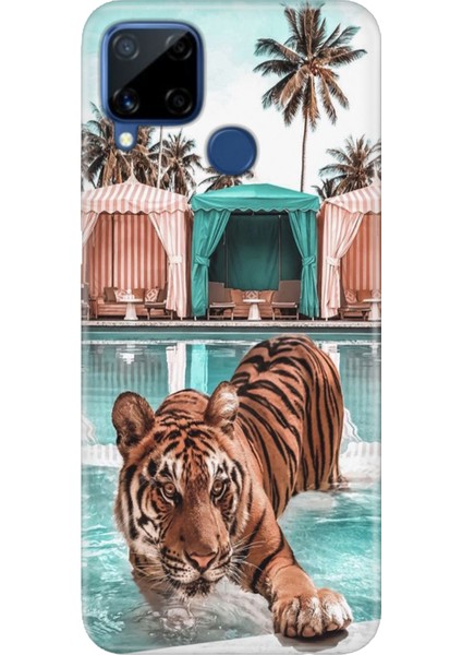 Realme C21Y - C25Y Kılıf Desenli Baskılı Tpu Rubber Kapak Hangover