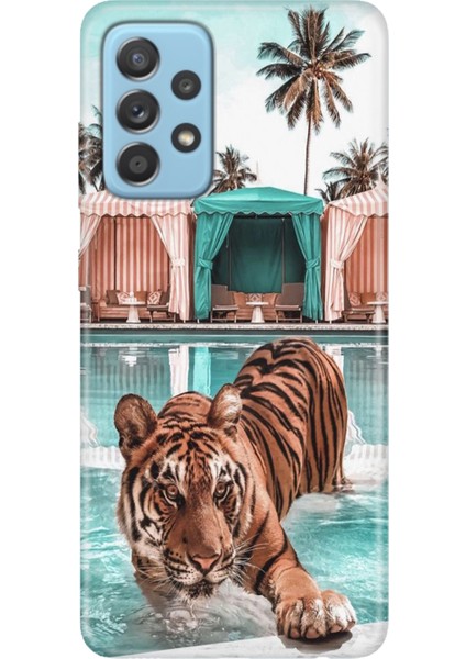 Samsung Galaxy A52 Kılıf Desenli Baskılı Tpu Rubber Kapak Hangover.