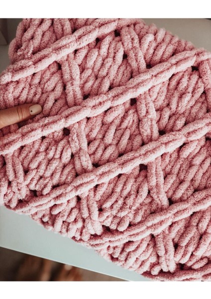 Puffy Baklava Model Bebek Battaniyesi