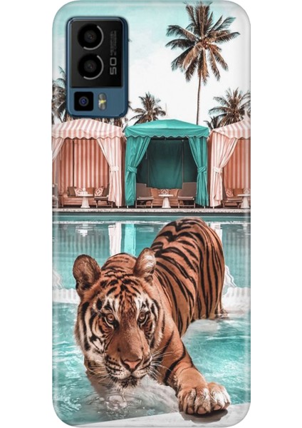 General Mobile Gm 23 Kılıf Desenli Baskılı Tpu Rubber Kapak Hangover.