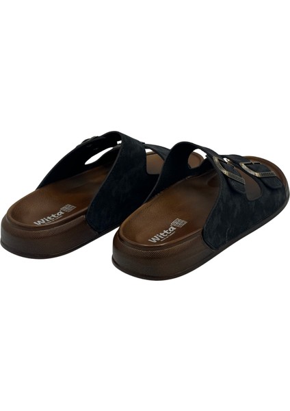 Deri Çift Bant Anatomik Erkek Terlik indirimleri