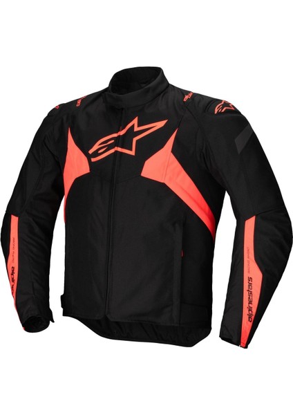 T-Jaws V4 Wp Korumalı Motosiklet Montu Siyah Kırmızı