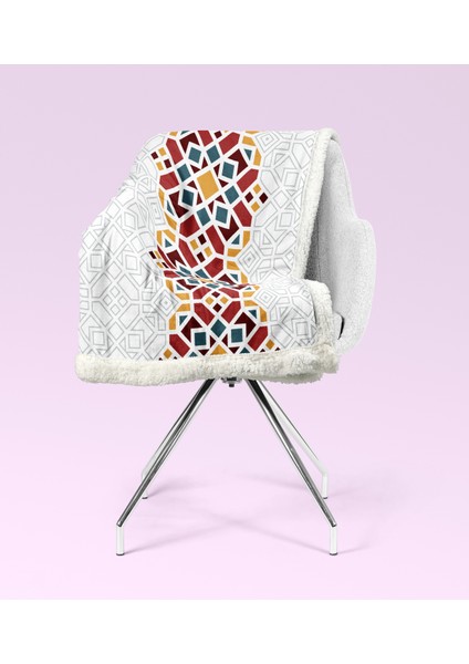 Desenli Sherpa Kalın Tv Battaniyesi fiyatları