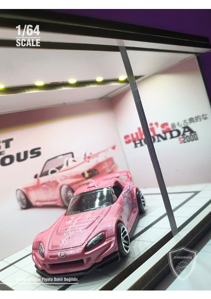 Fast And Furious V2 Diecast LED Işıklı Akrilik Korumalı Stand/diorama 1:64 Ölçek fiyatları