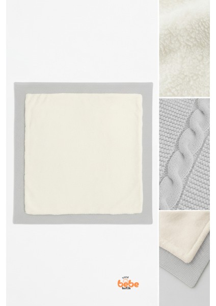 Içi Peluş Polar Triko Örgü Bebek Battaniyesi Kalın,yumuşak,saç Örgü Desenli Polar Bebek Battaniyesi indirimleri