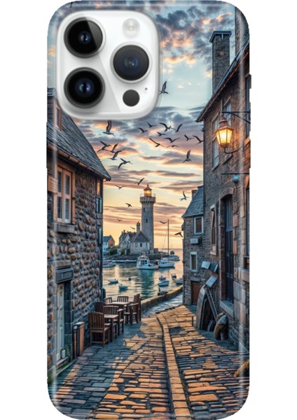 iPhone 15 Pro Max Kılıf Desenli Baskılı Tpu Rubber Kapak Kasabam