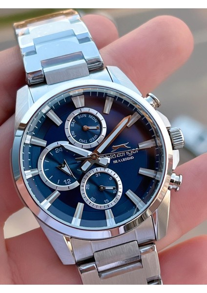 Italyan Tasarım Bileklik Hediyeli 2 Yıl Garantili 10 Atm Çelik Erkek Kol Saat ESL.Y2522.7 fırsatları