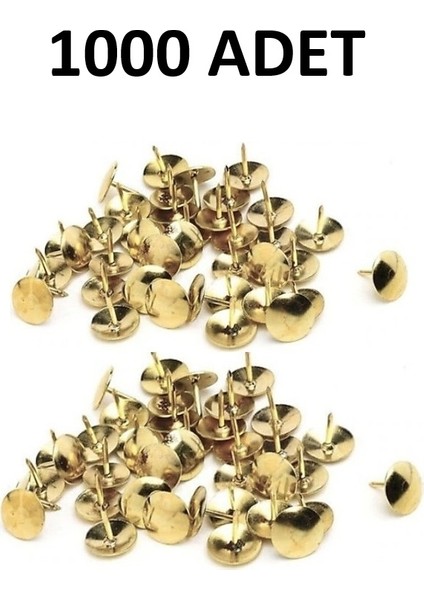 Sarı Gold Raptiye/kabara 9mm 1000 Adet