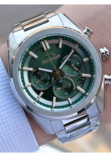 Italyan Tasarım Bileklik Hediyeli 2 Yıl Garantili 10 Atm Çelik Erkek Kol Saat ESL.Y2554.6 fiyatları