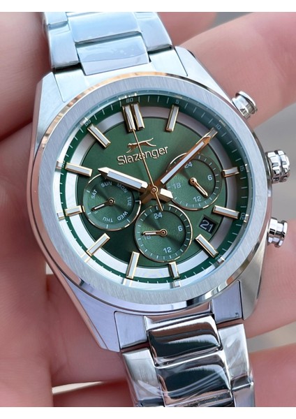 Italyan Tasarım Bileklik Hediyeli 2 Yıl Garantili 10 Atm Çelik Erkek Kol Saat ESL.Y2554.6 fırsatları