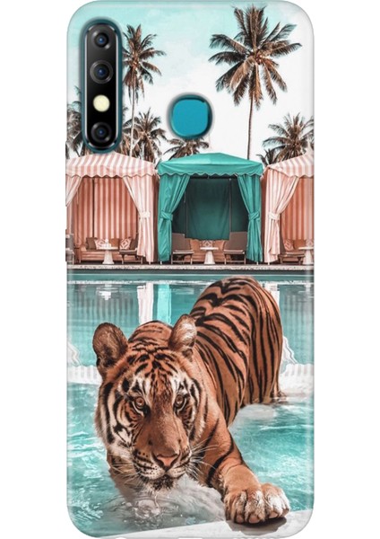 Infinix Hot 8 Kılıf Desenli Baskılı Tpu Rubber Kapak Hangover.