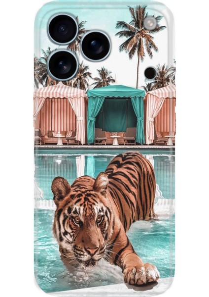 iPhone 17 Pro Kılıf Desenli Baskılı Tpu Rubber Kapak Hangover.