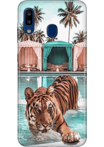 Samsung Galaxy A20 A30 Kılıf Desenli Baskılı Tpu Rubber Kapak Hangover.