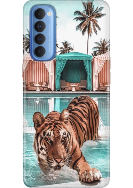 Oppo Reno 4 Pro Kılıf Desenli Baskılı Tpu Rubber Kapak Hangover