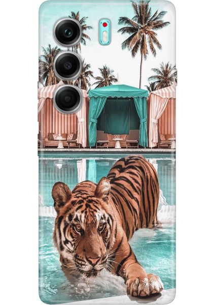 Tecno Camon 40 Pro 5g Kılıf Desenli Baskılı Tpu Rubber Kapak Hangover