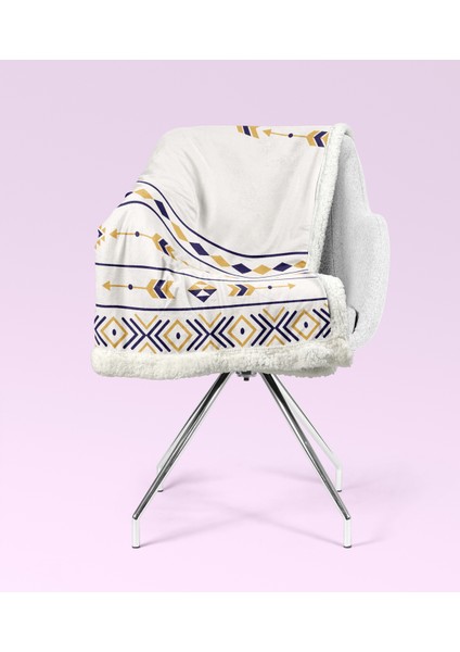 Desenli Sherpa Kalın Tv Battaniyesi modelleri