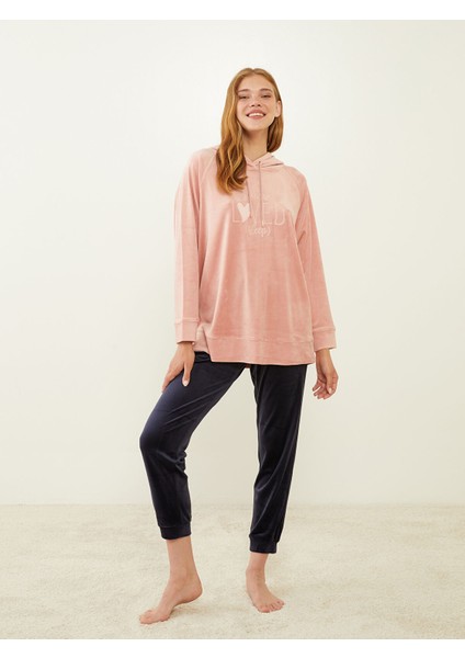 Yeni Sezon Kadın Beli Lastikli Düz Pijama Altı