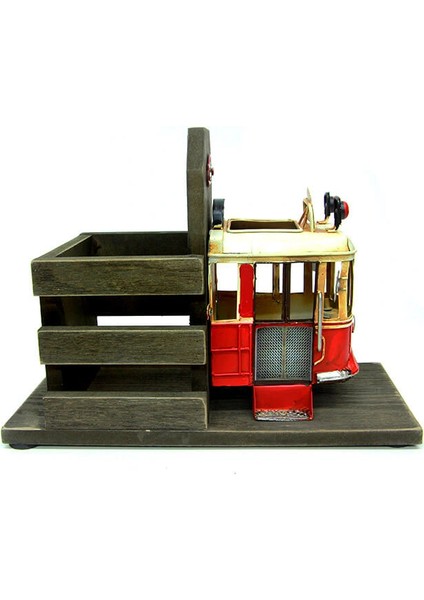 Dekoratif Metal Taksim Tramvay Kalemlik fiyatları