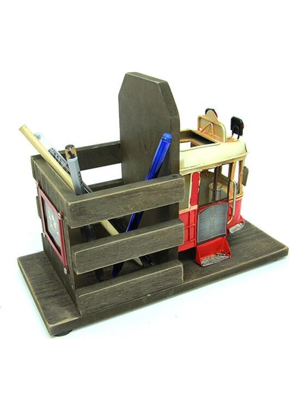 Dekoratif Metal Taksim Tramvay Kalemlik modelleri