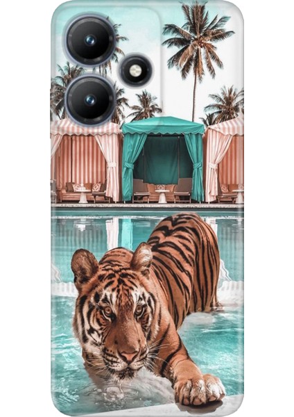 Infinix Hot 30 (X6831) Kılıf Desenli Baskılı Tpu Rubber Kapak Hangover