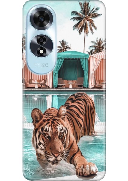 Oppo A60 Kılıf Desenli Baskılı Tpu Rubber Kapak Hangover.