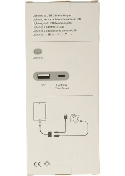 OMR02 APR22 Iphone Otg 2in1 - Beyaz fırsatları