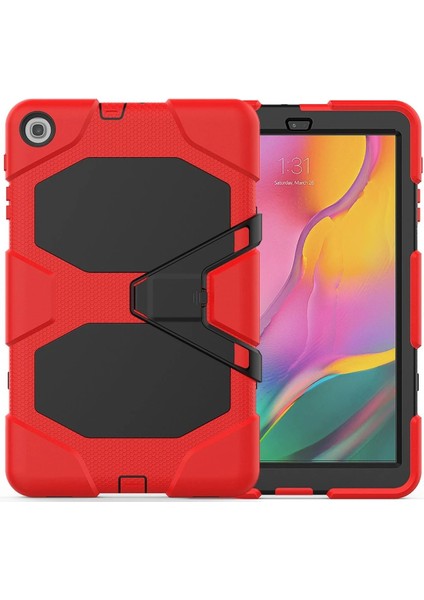 OMR02 Samsung Galaxy T510 Tab A 10.1 Kılıf Griffin Tablet Kapak - Kırmızı