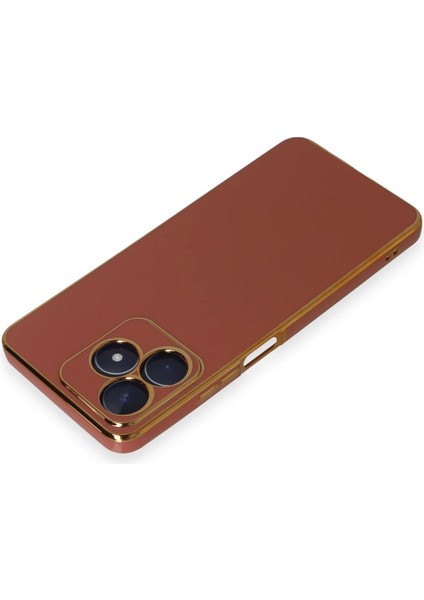 OMR02 Realme C53 Kılıf Volet Silikon - Kırmızı modelleri