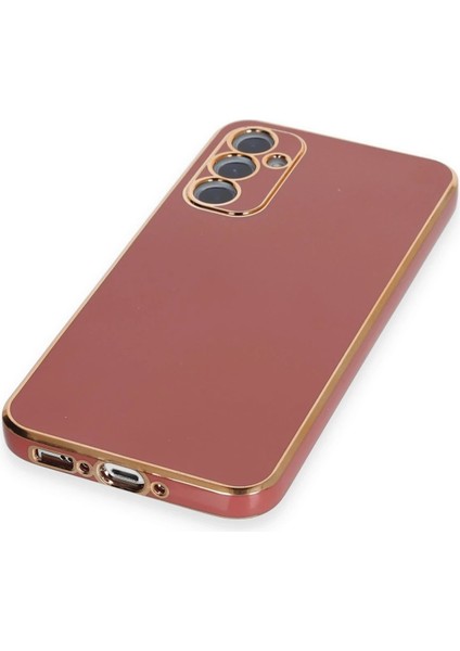 OMR02 Samsung Galaxy A34 5g Kılıf Volet Silikon - Kırmızı fırsatları