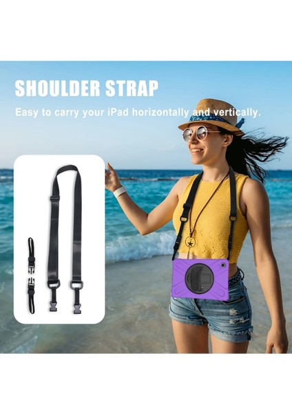 OMR02 Samsung Galaxy Tab A7 10.4 Kılıf Amazing Tablet Kapak - Mor fırsatları