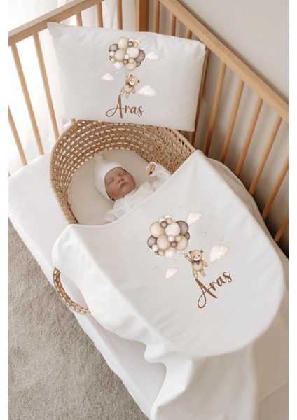 Balonlu Ayıcık Tasarımları - 12LI Organik Hastane Çıkış Seti fiyatları