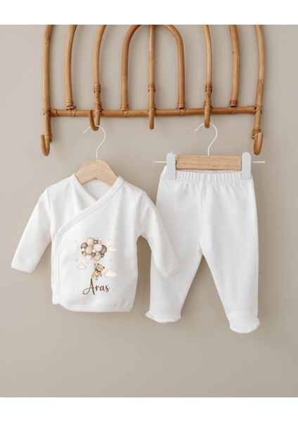 Balonlu Ayıcık Tasarımları - 12LI Organik Hastane Çıkış Seti modelleri