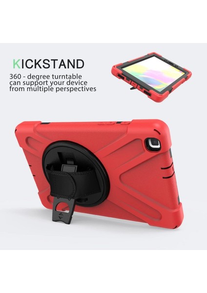 OMR02 Samsung Galaxy T290 Tab A 8 Kılıf Amazing Tablet Kapak - Kırmızı fiyatları