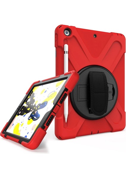 OMR02 iPad Air 3 10.5 Kılıf Amazing Tablet Kapak - Kırmızı fiyatları