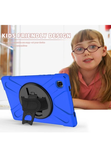 OMR02 Samsung Galaxy T220 Tab A7 Lite 8.7 Kılıf Amazing Tablet Kapak - Mavi modelleri