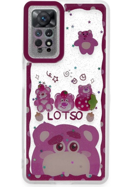 OMR02 Xiaomi Redmi Note 11 Kılıf Sweet Desenli Silikon Kapak - Pembe