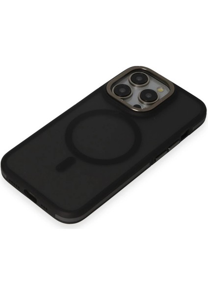OMR02 iPhone 15 Pro Max Rocky Magsafe Kapak - Siyah fırsatları
